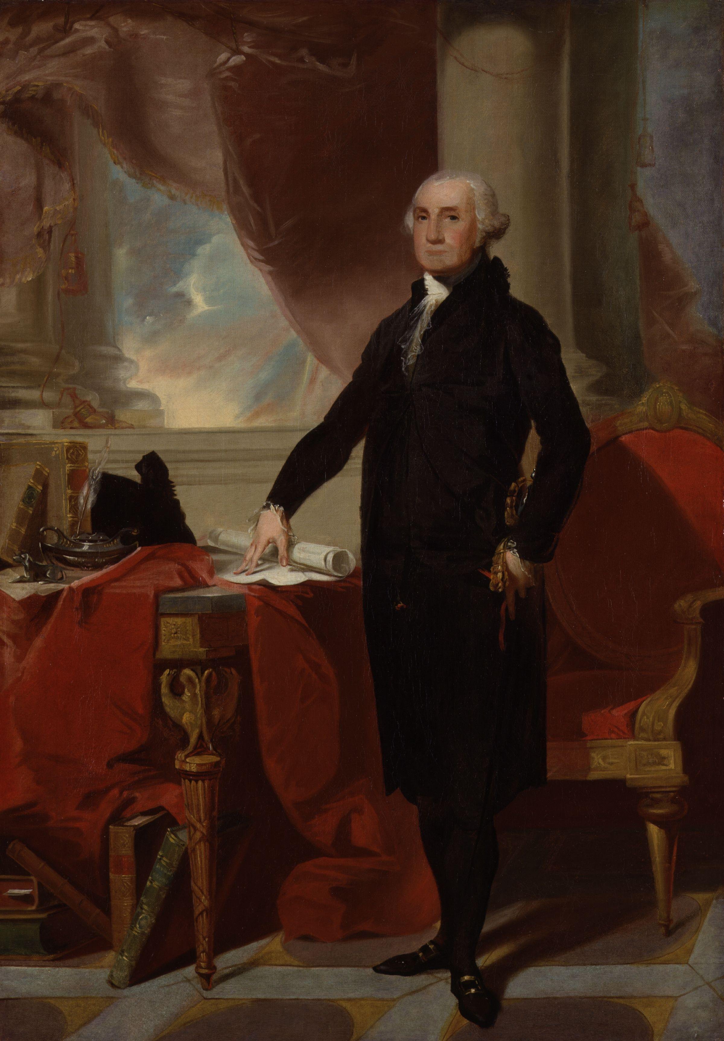 2400x3450 George Washington Painting Gilbert Stuart Oil Paintings - Washington Painting