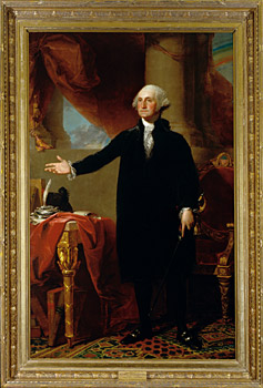 237x350 The Portrait - Washington Painting
