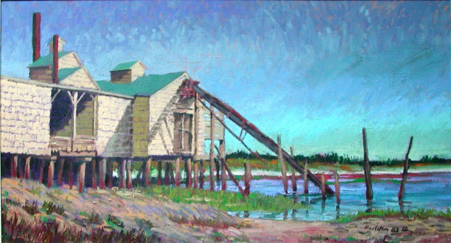924x499 Oysterville, Washington State The Art Of William Haddon - Washington State Painting
