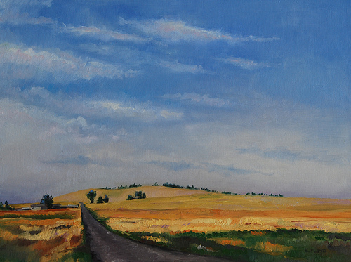 500x373 Washington State {A New Landscape Painting} Elizabeth Floyd - Washington State Painting