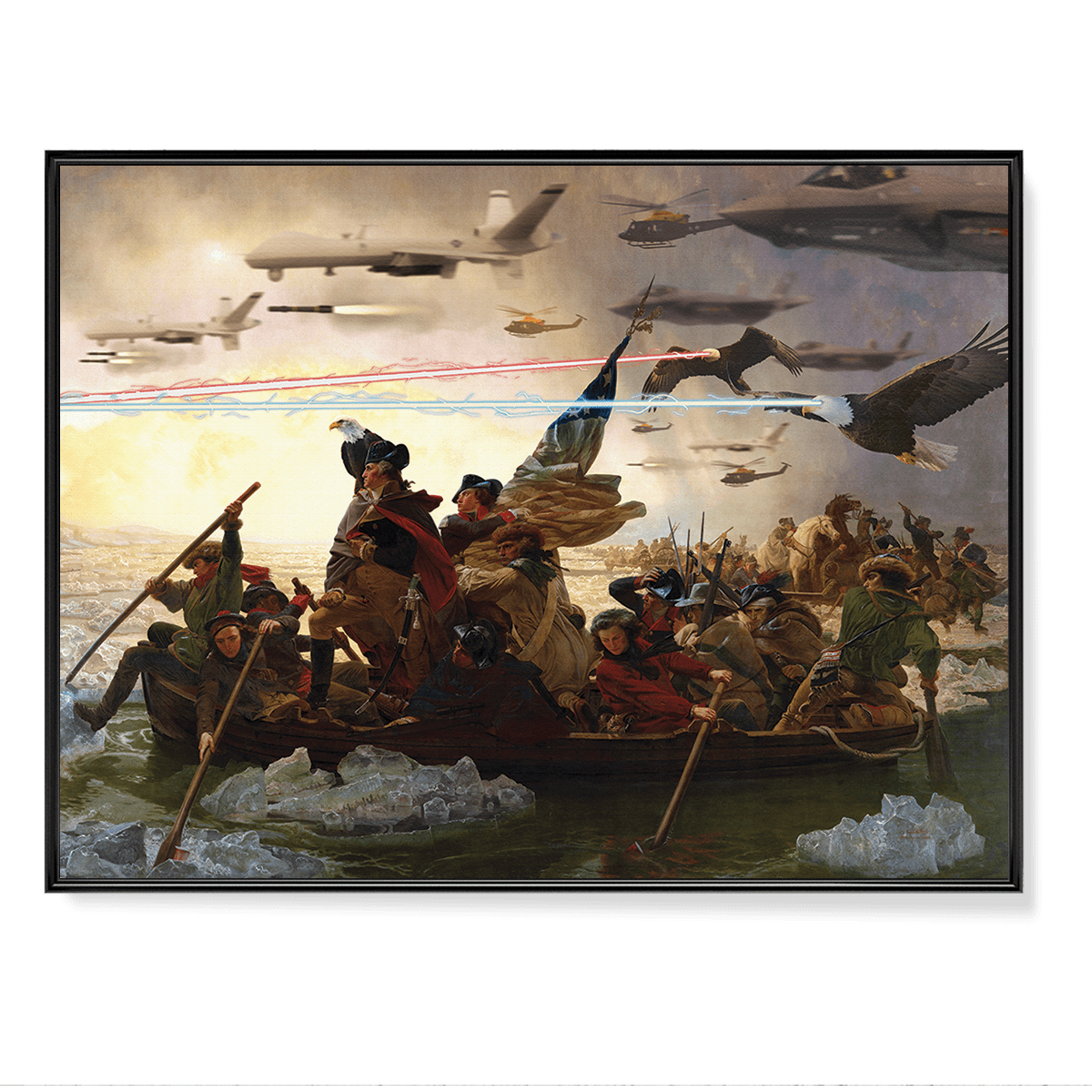 1200x1200 George Washington's Crossing Of The Delaware River Washington - Washingtons Crossing Painting