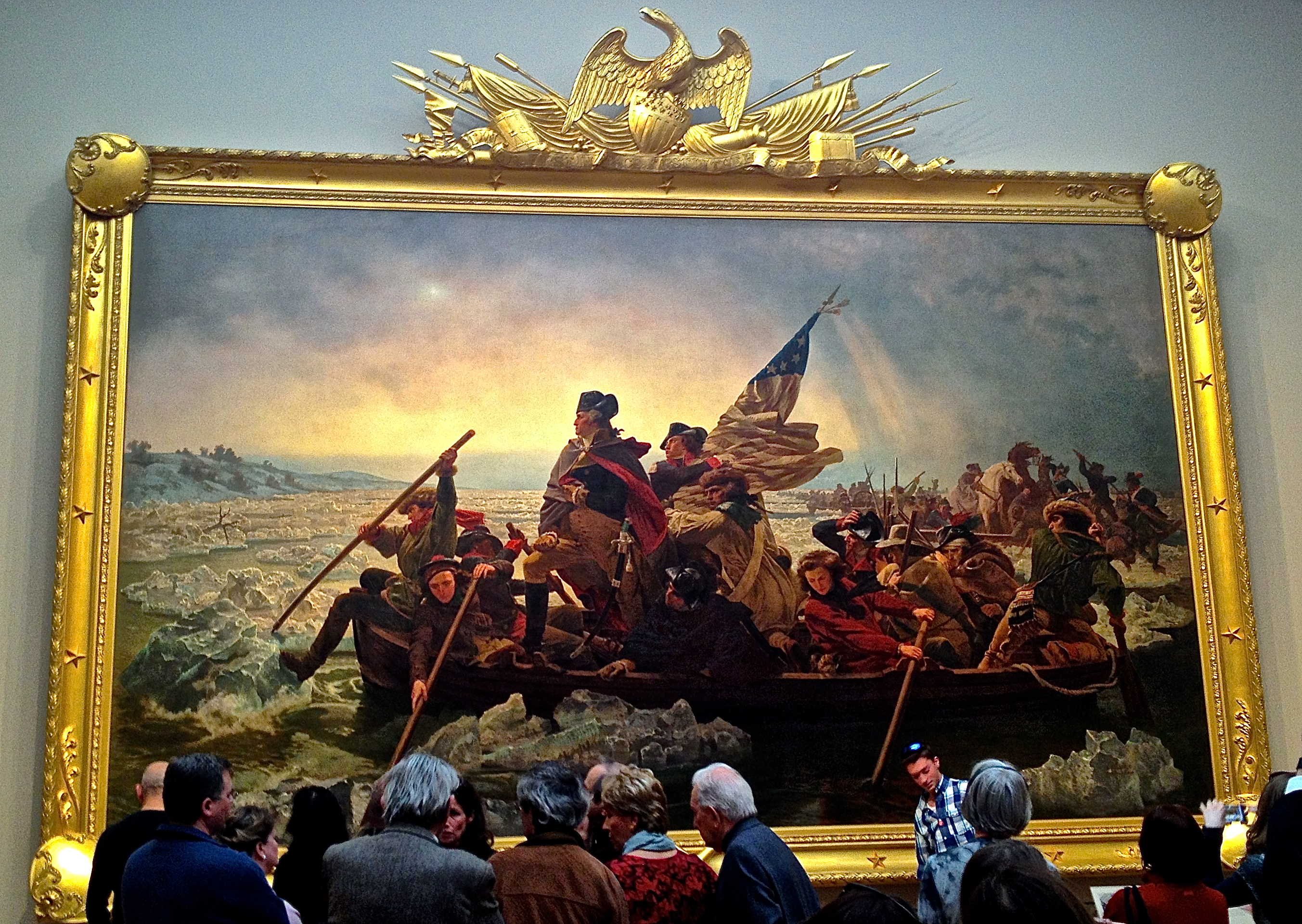 2705x1919 Washington Crossing The Delaware Painting Information - Washingtons Crossing Painting