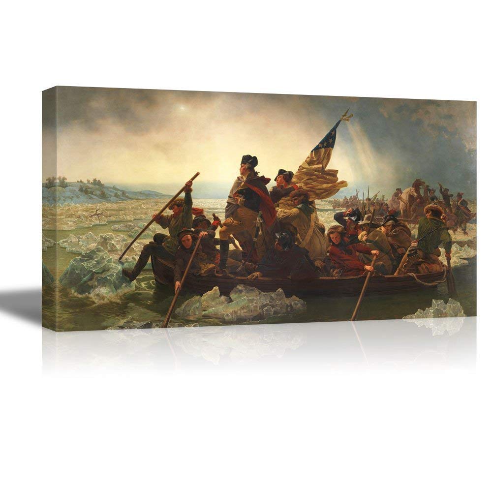 1000x1000 Washington Crossing The Delaware By Emanuel Gottlieb Leutze Famous - Washingtons Crossing Painting