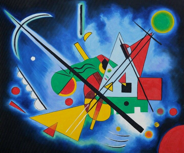 720x600 Wassily Kandinsky Art Personal Favorites - Wassily Kandinsky Blue Painting