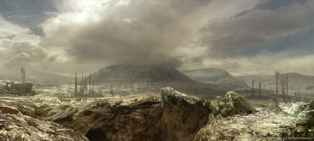 1024x460 The Capital Wasteland Screenshots, Images And Pictures - Wasteland Painting