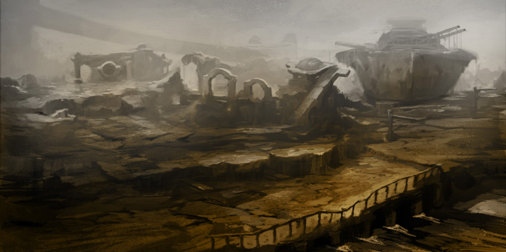 714x356 The Wasteland Thread - Wasteland Painting