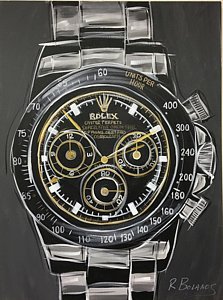 223x300 Luxury Watch Paintings Fine Art America - Watch Painting
