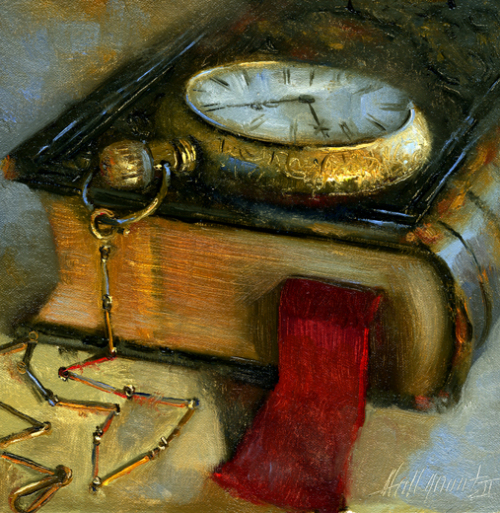 500x513 Pocket Watch Paintings! - Watch Painting