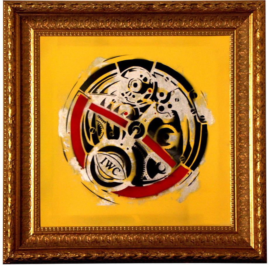 920x905 Pop Art Street Art Painting - Watch Painting