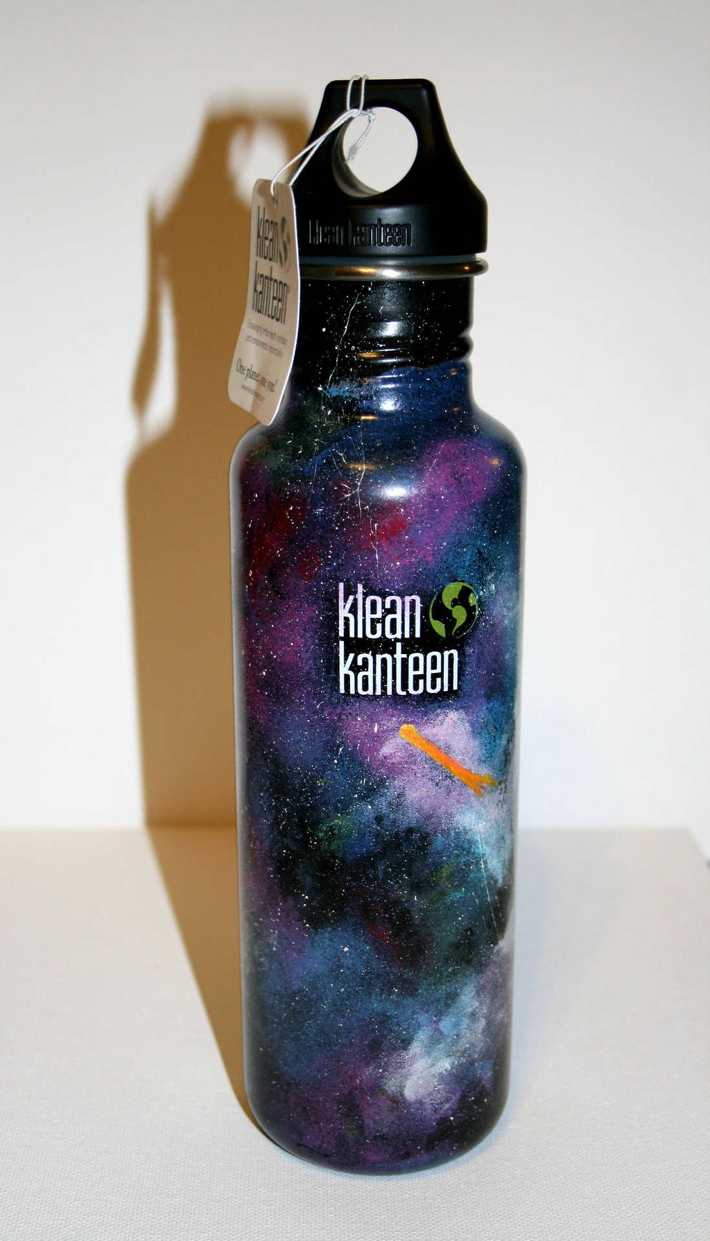 1024x1789 Hand Painted Galaxy Water Bottle By Lovebirdcreations - Water Bottle Painting