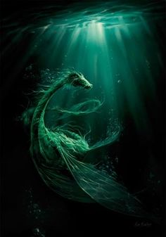 236x337 Water Dragon Painting By Water - Water Dragon Painting