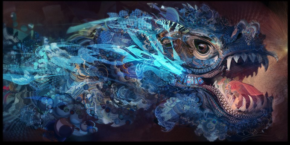 960x479 You Know, Stuff Year Of The Water Dragon Amp Android Jones Amp My - Water Dragon Painting