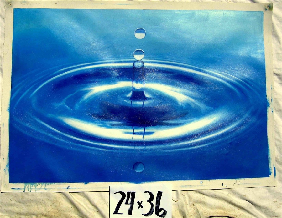 900x697 Water Drop - Water Drop Painting