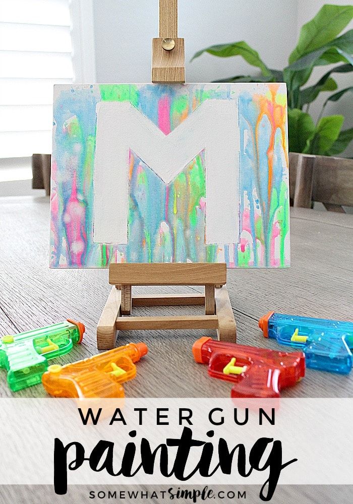 700x1000 Water Gun Painting If You'Re Looking For Some Fun, Inexpensive - Water Gun Painting