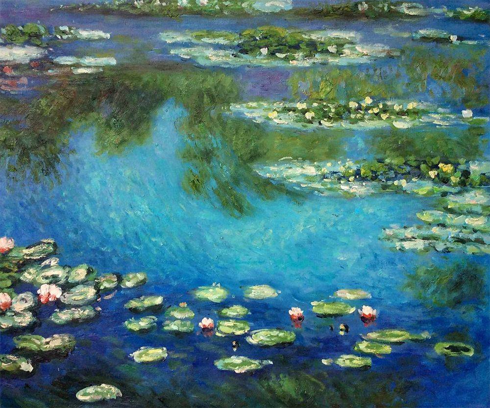 1000x833 Water Lilies - Water Lilies Painting