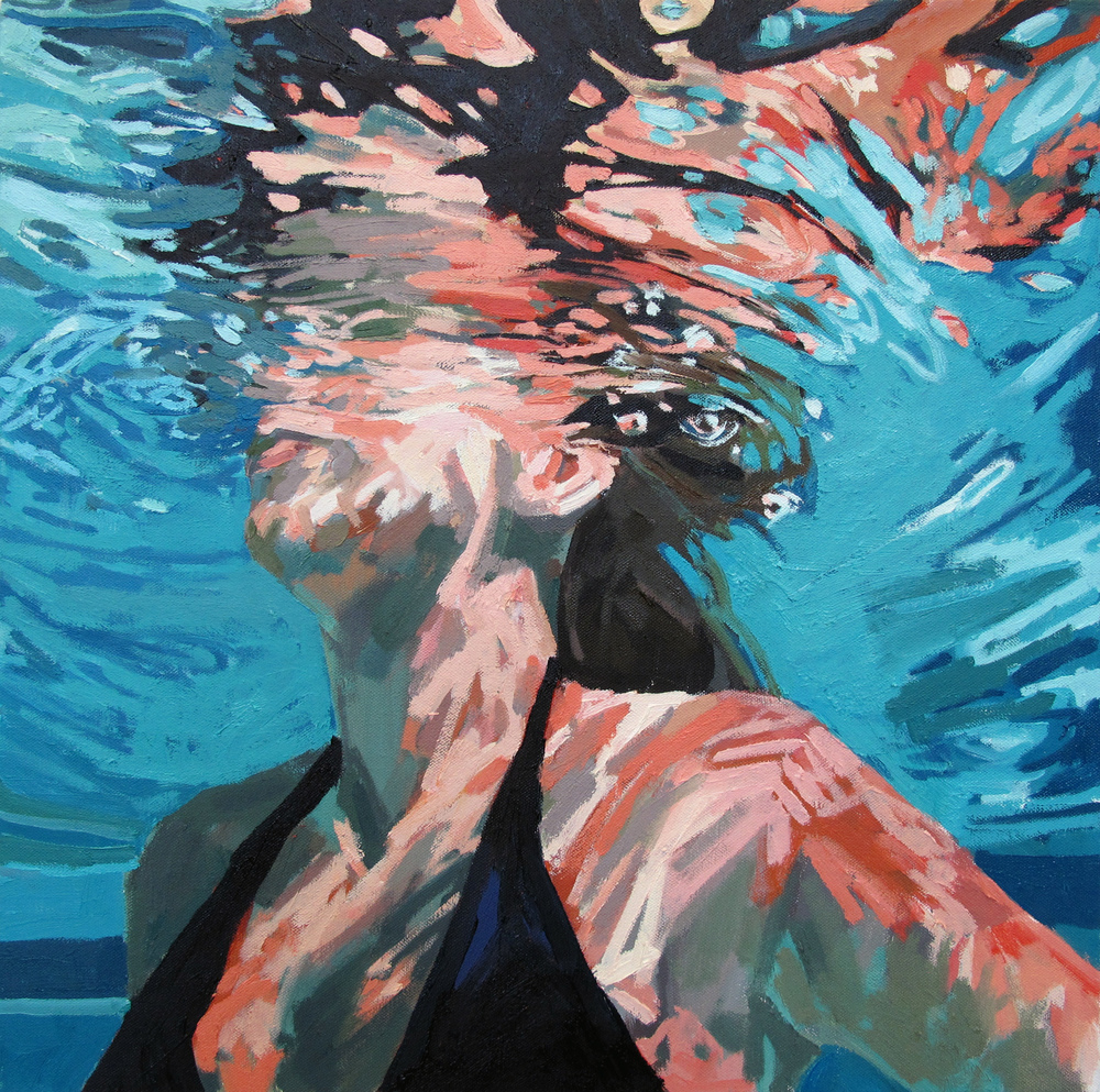 1000x993 Oil Paintings Samantha French - Water Painting