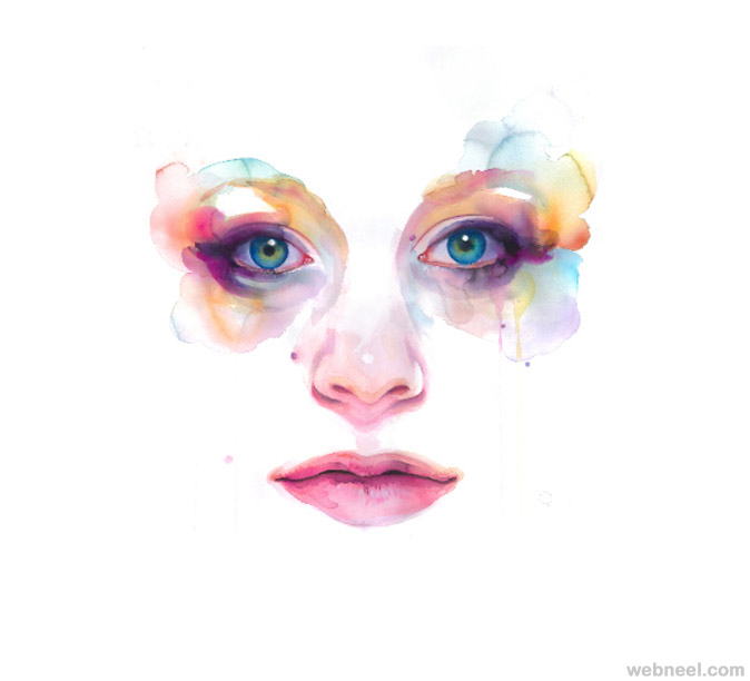 674x612 50 Best Watercolor Paintings From Top Artists Around The World - Water Painting Art