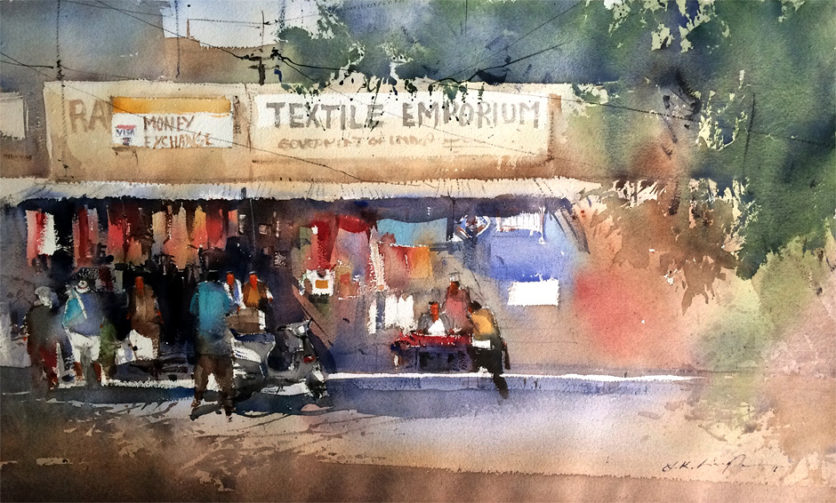 940x566 How I Become Watercolor Artist A Journey With Watercolor Art - Water Painting Artist