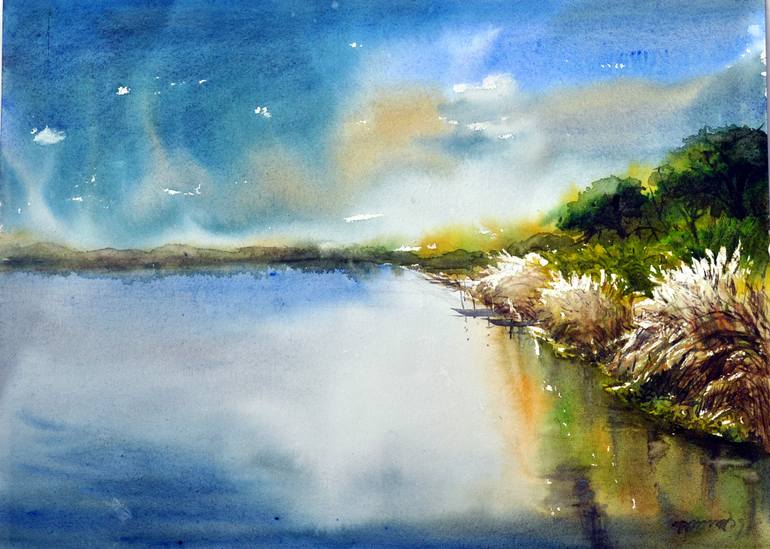 770x549 Saatchi Art Nature - Water Painting Artist