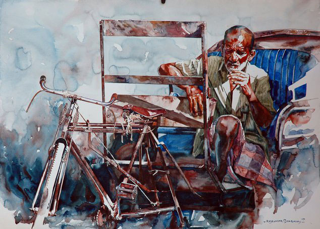 634x455 D'Source Indian Watercolor Artists Rendering Medium - Water Painting Artist