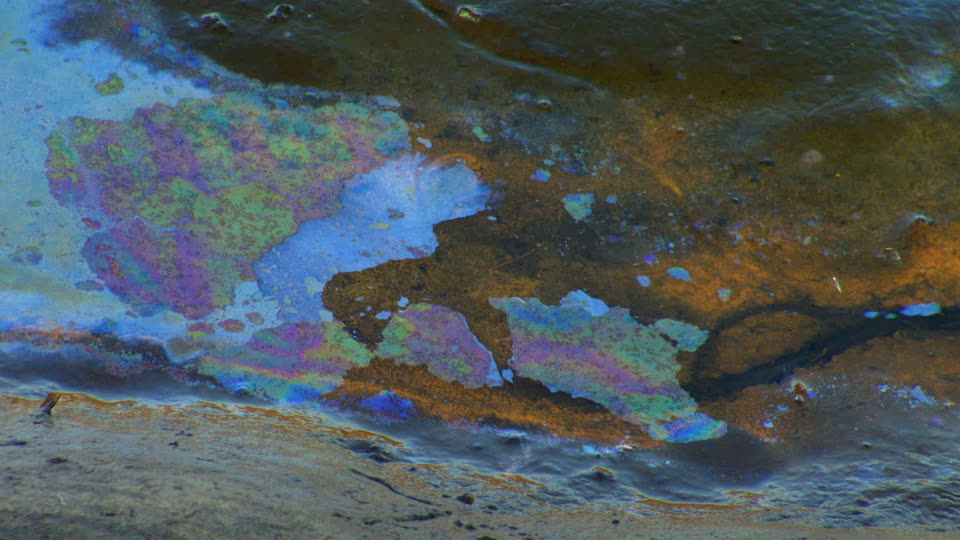 960x540 Sediment Pond Germany Hd Stock Video 528 441 538 Framepool - Water Pollution Painting