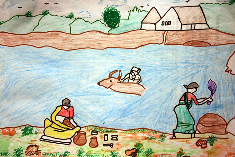 750x500 Water Pollution - Water Pollution Painting