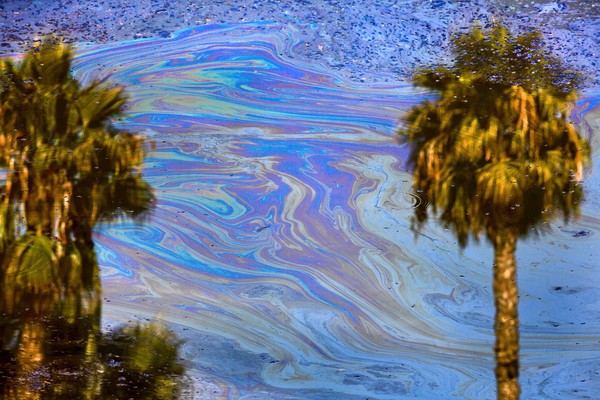 600x400 Water Pollution Traced To La Brea Tar Pits - Water Pollution Painting