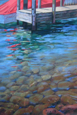 270x400 Water Reflections 2 - Water Reflection Painting