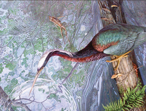 490x372 Nature's Pov Salt Lake Magazine - Water Snake Painting