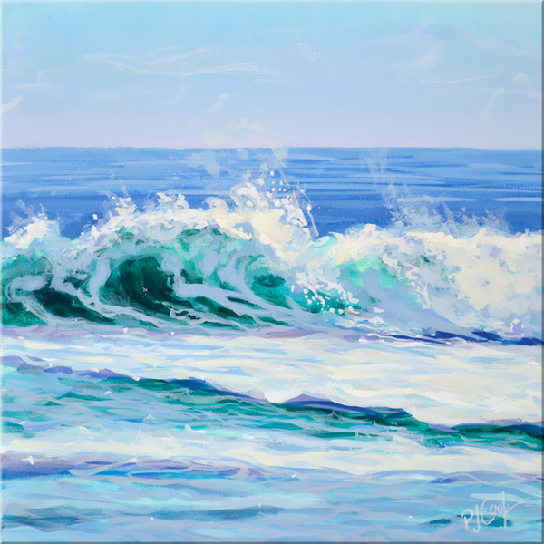 600x600 Ocean Wave 14 - Water Wave Painting