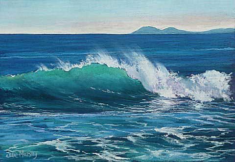 480x331 Ocean Wave Image - Water Wave Painting