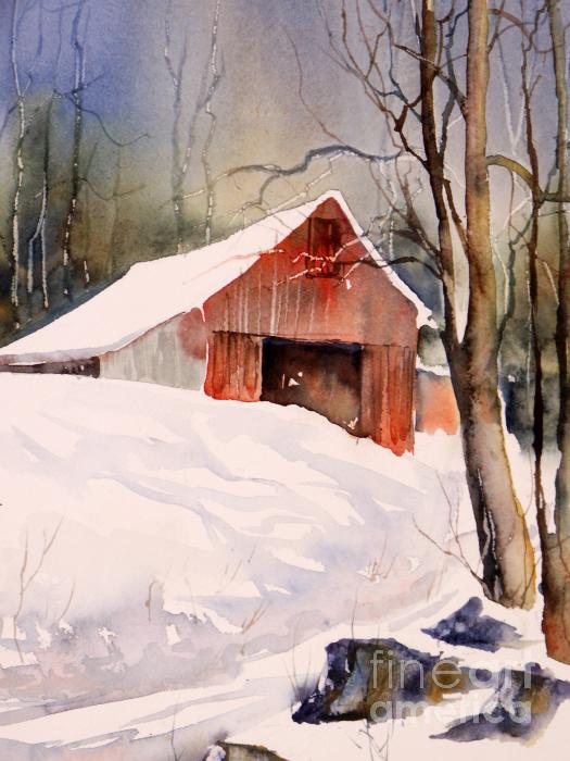 525x700 Google Image Result - Watercolor Barn Painting
