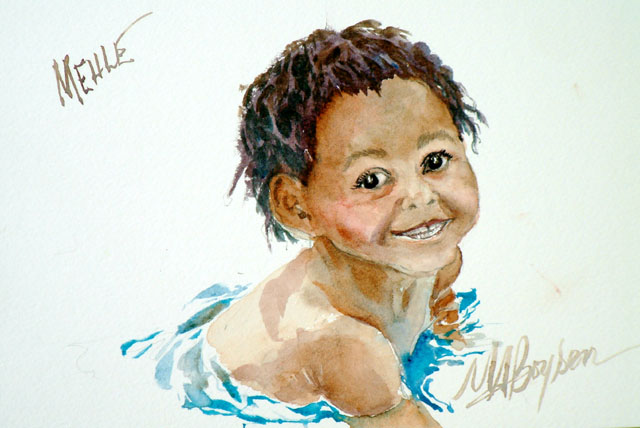 640x428 Portraits - Watercolor Face Painting