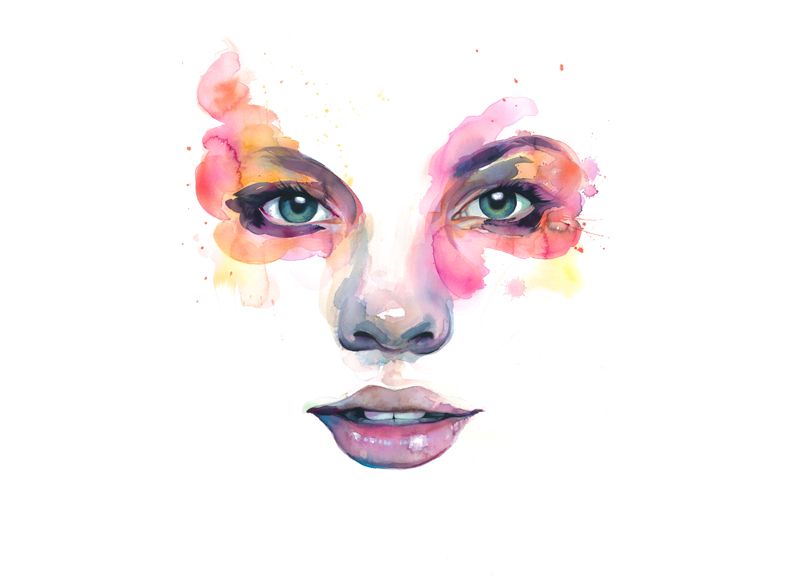 792x576 Watercolor Face Painting Watercolor Face Paintings By Mario - Watercolor Face Painting