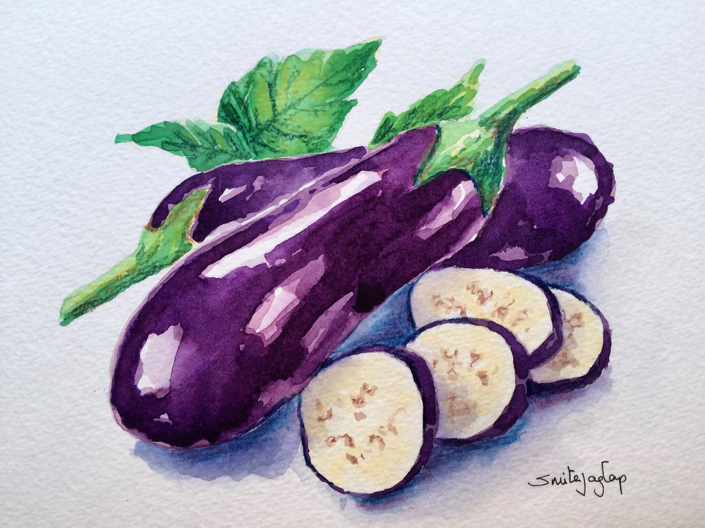 1024x768 59366~ - Watercolor Fruit Painting