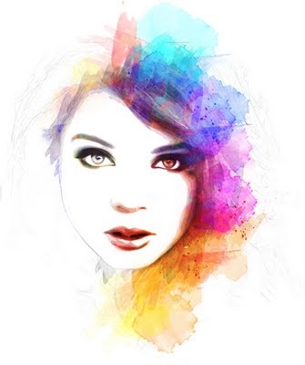 335x400 156 Best Art Is Beautiful Images On Beautiful - Watercolor Girl Painting