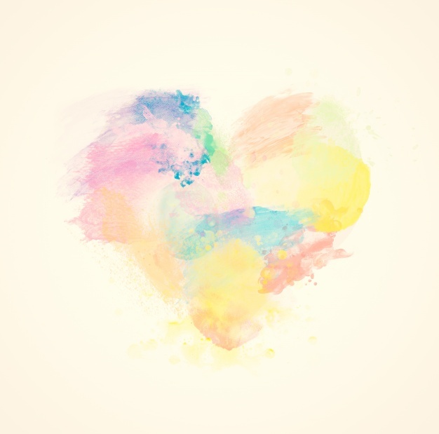 626x619 Watercolor Heart Vectors, Photos And Psd Files Free Download - Watercolor Heart Painting