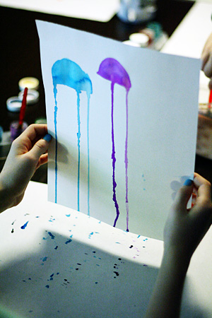 300x450 Watercolor Jellyfish Painting - Watercolor Jellyfish Painting