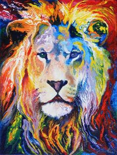 236x314 Lion Watercolor Painting Print By Slaveika Aladjova, Art, Animal - Watercolor Lion Painting