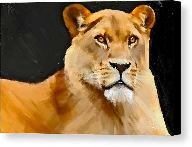 661x506 Lion Oil Painting Print Lion Art Animal Art Illustration Animal - Watercolor Lion Painting