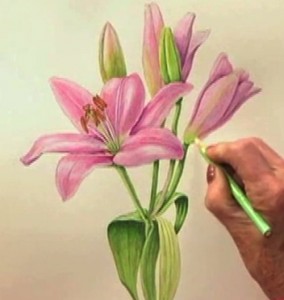 284x300 Watercolor Art Lessons For Painting Flowers - Watercolor Painting Flowers