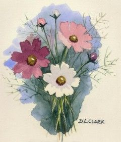 Watercolor Painting Ideas Flowers at PaintingValley.com | Explore ...