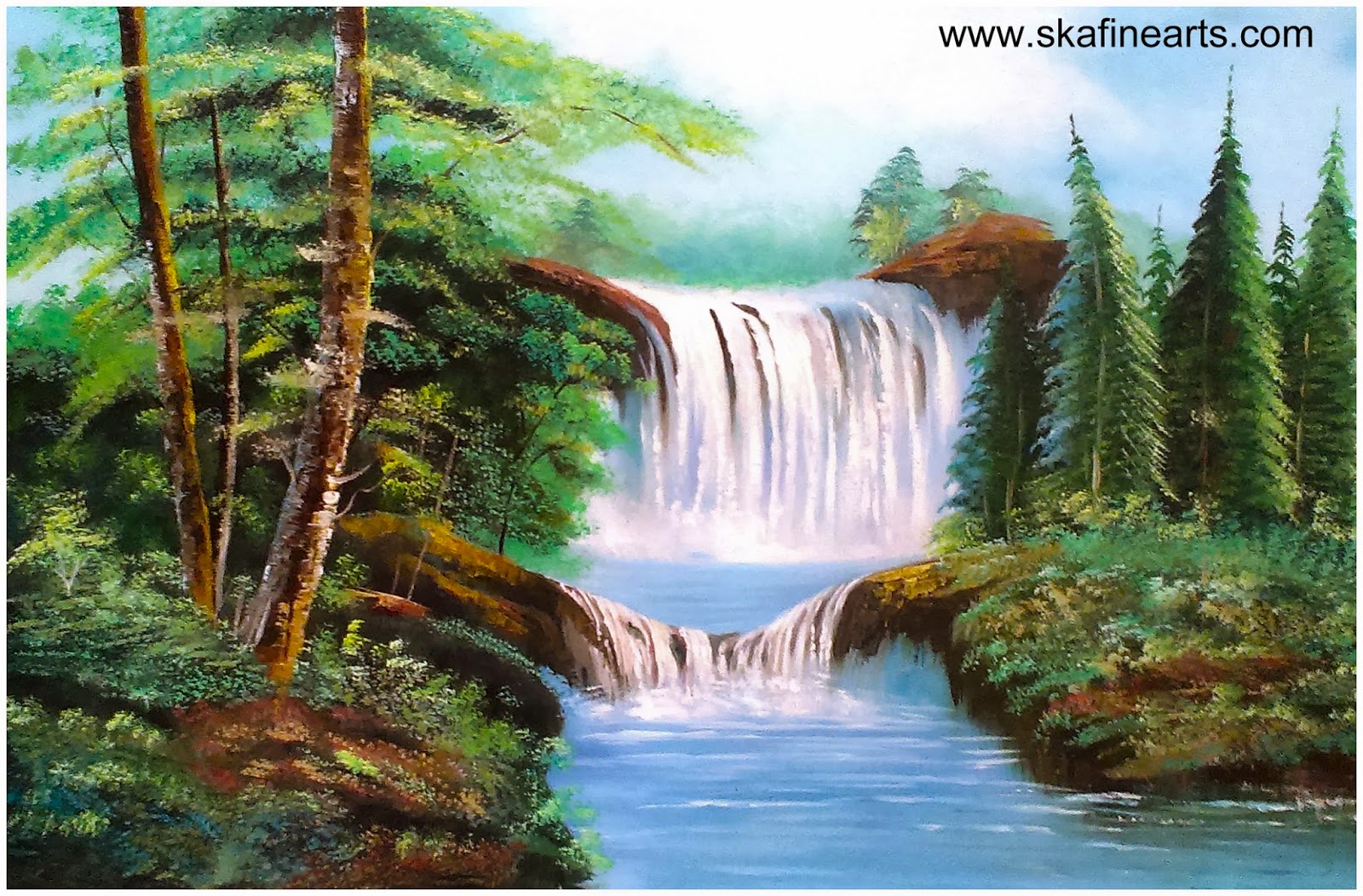 1600x1052 Watercolor Painting Landscape Ska Fine Arts - Watercolor Painting Landscape