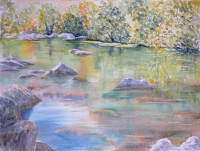 400x302 Watercolour Paintings For Sale Watercolour Landscape Paintings - Watercolor Painting Price