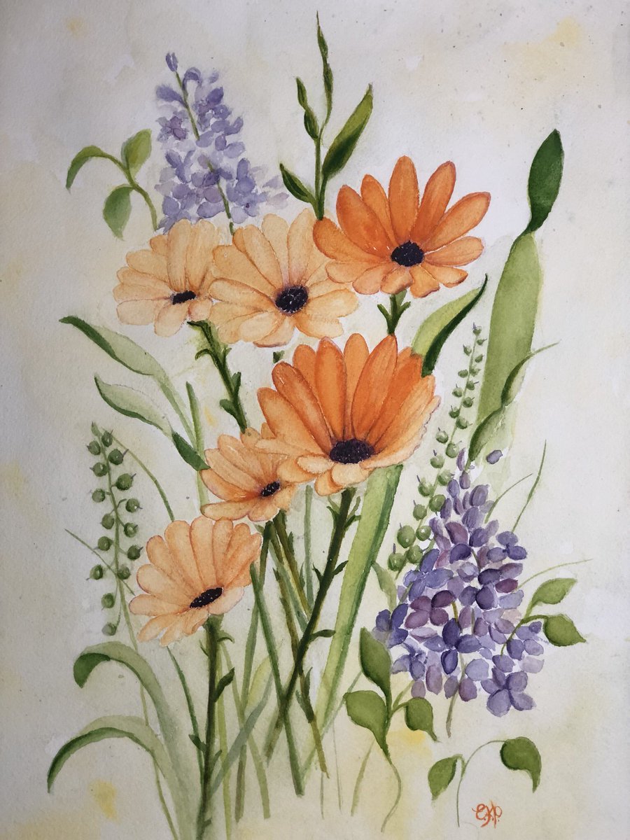 900x1200 Erin Price (@colorfultidbits) Twitter - Watercolor Painting Price