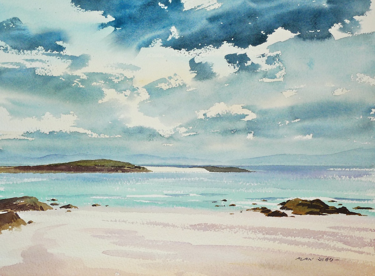 1200x884 Iona Watercolour Painting - Watercolour Painting