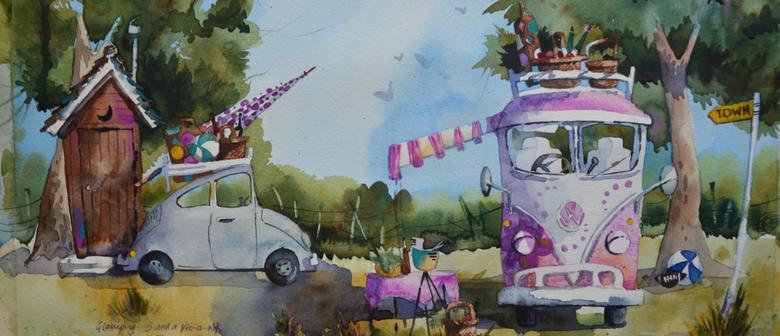 780x336 Watercolour Painting Classes With Amanda Brett - Watercolour Painting