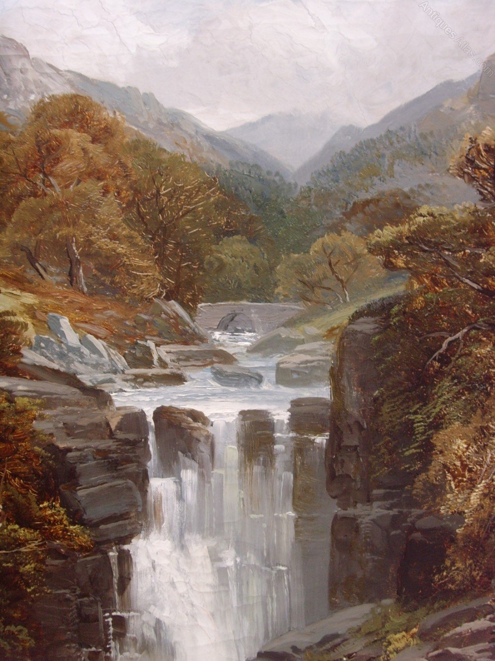 Альберт Ригер горные пейзажи и водопады