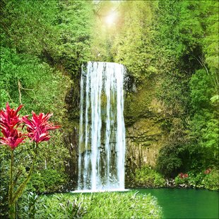 310x310 Waterfall Painting Wayfair.co.uk - Waterfall Painting