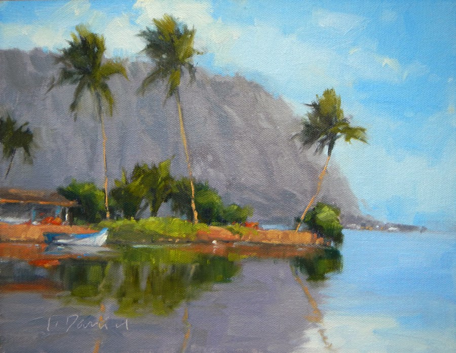 900x697 Laurel Daniel Blog Waterfront Lanai - Waterfront Painting